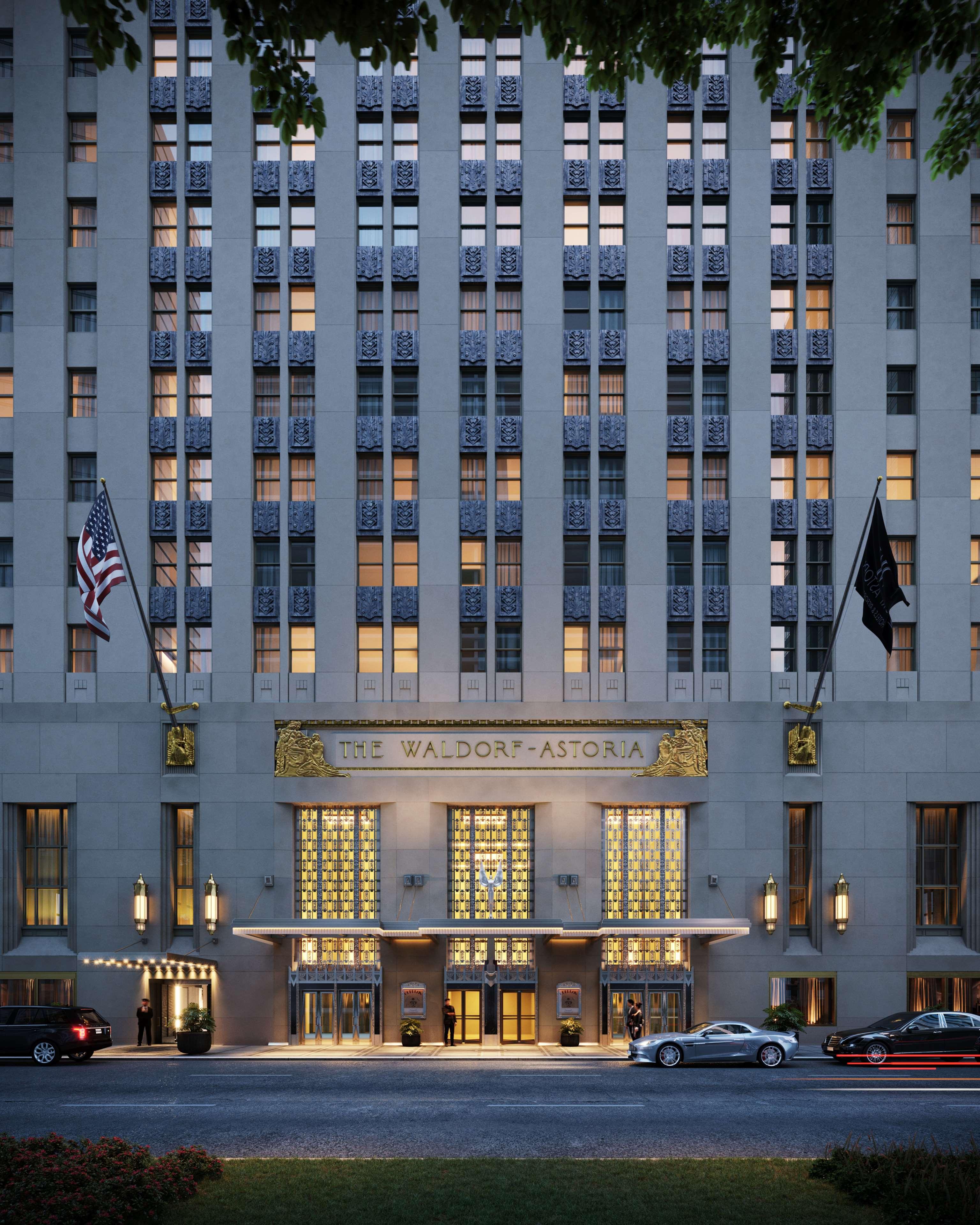 Waldorf Astoria New York Hotell Eksteriør bilde